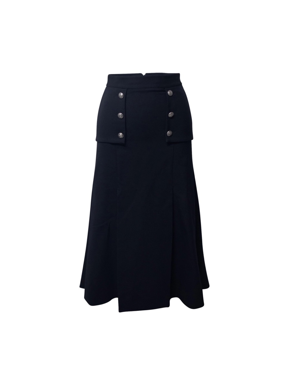 Alexander McQueen Wool Mid-Length Skirt